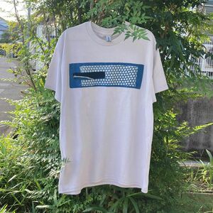 1999 size L 襤褸　リメイク　tシャツ 藍染め　藍染　古布　パッチワーク　再構築　オリジナル　刺し子　ヴィンテージ　