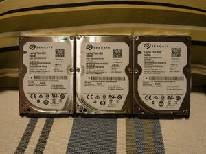 ◎◎　SEAGATE　ST500LM021　500GB×3個セット（中古動作品）７ｍｍ　7,200ｒｐｍ　◎◎