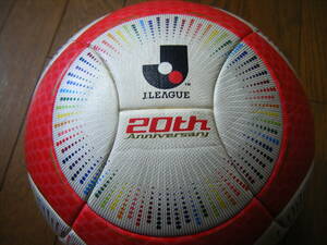 送料無料 レア Jリーグ 20周年記念 試合球 タンゴ12 コトホギ 公式球 adidasアディダス 5号球