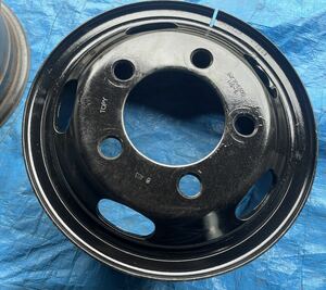 いすゞ エルフ 日産 マツダ BDK 16×5.50F 115-8 TOPY製 再塗装　( 7.00R16 サイズ　タイヤ用　チューブタイプホイール　) 1本値段