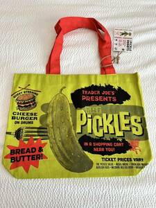  new goods unused TRADER JOE'Sto radar Jaws pickle eko-bag 