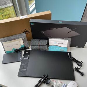 【おまけ付き！】HUION ペンタブ　WH149とH420セット！ 付属品 全てあります！