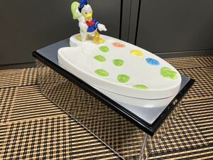 ディズニー ドナルド 加藤工芸 陶器 ハンドペイント フィギュア KATO KOGEI