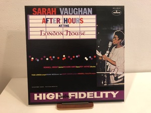 【中古品】サラ・ヴォーン ( SARAH VAUGHAN )/ AFTER HOURS AT THE LONDON HOUSE SFX-10512 LP #100866