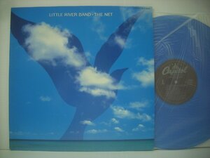 ■ ブルーカラー盤 LP 　リトル・リバー・バンド / 夏への扉 LITTLE RIVER BAND THE NET ECS-81591 1983年 ◇r50713