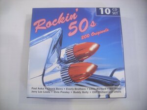 ● 輸入EU盤 10枚組 CD PAUL ANKA CHUCK BERRY BUDDY HOLLY / ROCKIN' 50S 200 ORIGINALS 200曲 オールディーズ ◇r50721