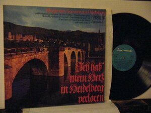 ▲LP ICH HAB' MEIN HERZ IN HEIDELBERG VERLOREN 輸入盤 DUPLO-SOUND baccarola 77-497-ZU◇r50709