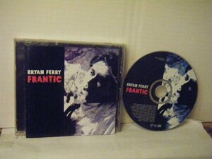 ^CD BRYAN FERRY Brian * Ferrie / FRANTIC franc tik зарубежная запись VIRGIN CDV1R167 ROXY MUSIC*r50709