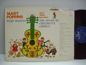 [LP] MARY MARTIN メリー・マーチン / MARY POPPINS メリー・ポピンズを歌おう 国内赤盤 東芝音楽工業株式会社 KP 7277 ◇r40717