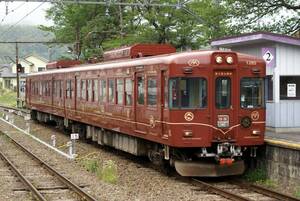 鉄道写真　富士山麓電気鉄道　1200形　富士登山電車　Lサイズ