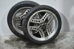 ホンダ CB750F FC RC04-10434** ブーメラン コムスター ホイール 前後セット 【Fx2】BMV