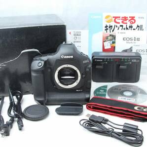 値下げ○キヤノン Canon デジタル一眼レフカメラ EOS 1D Mark IV EOS-1DMK4 付属多数♪の画像1