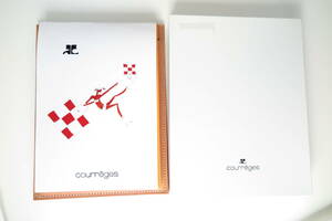 新品 クレージュ×ロディア メモパッド courreges 絶版！希少！高級レザーモデル！RHODIA A5