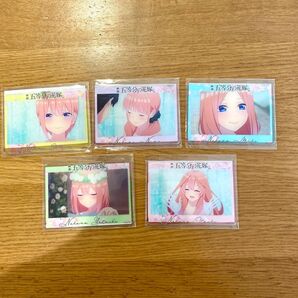 五等分の花嫁 TSUTAYA限定 アクリルカード 5種セット