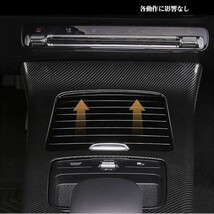 ベンツ 新Aクラス 新CLA カーボン調 センターコンソール Mercedes Benz用 メルセデス ベンツ 内装カスタム ドレスアップ_画像3