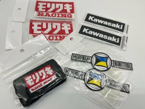 ■　新品　モリワキ（MORIWAKI）　カワサキ　刺繍ワッペン　6個　＋　リストバンド　セット！　★