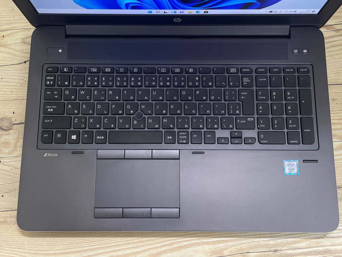 ZBook 15 G3[Xeon E3-1505M v5 2.8GHz/RAM:16GB/SSD:256GB+HDD:1TB