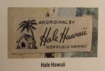 オンブック品 博物館級 50s Hale Hawaii ビンテージ ヴィンテージ オリジナル 四角タグ 超希少 和柄 城 ちりめん アロハシャツ ハワイ 美品_画像10