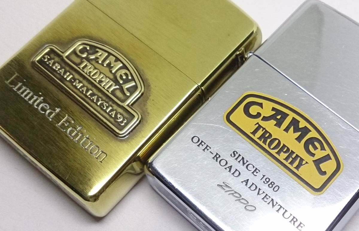キャメルトロフィー Camel Trophy タンザニア ブルンジ ´91 限定 zippo
