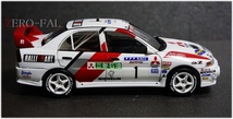 ハセガワ 1/24 MITSUBISHI LANCER Evolution Ⅳ 1997 CATALUNIA RALLY WINNER 完成品 / 三菱 ランサー エボリューション WRC カタルニヤ_画像6