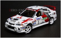 ハセガワ 1/24 MITSUBISHI LANCER Evolution Ⅳ 1997 CATALUNIA RALLY WINNER 完成品 / 三菱 ランサー エボリューション WRC カタルニヤ_画像1