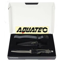 AQUATEC（アクアテック）SSダイバーナイフ ブラントチップナイフ 全長：250mm [KN-250SB]_画像4