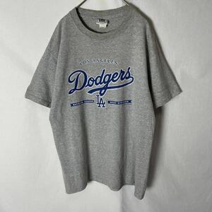 00's Lee 半袖プリントTシャツ　古着　Mサイズ　グレー　ヴィンテージ