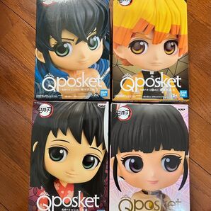 鬼滅の刃 キューポスケット 4体セット♪