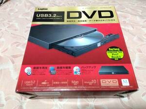 ★Logitec ロジテック ポータブルDVDドライブ LDR-PML8U3VBK★