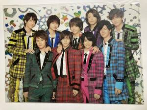 Hey! Say! JUMP クリアファイル　集合　2016