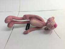 [グッズ] 2点セット「Pink Panther：ピンクパンサー」ボールチェーン キーホルダー マスコット 人形 ダメージあり_画像2