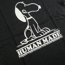 HUMAN MADE ヒューマンメイド 23SS PEANUTS T-SHIRT #1 Black スヌーピーTシャツ HM25TE023 黒 Size 【M】 【新古品・未使用品】 20772737_画像8