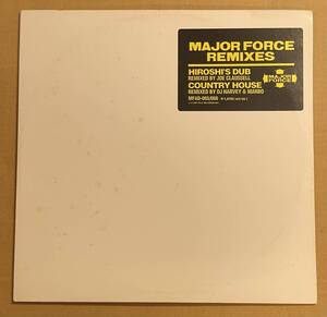 レコード　2枚組　Major Force Remixes Hiroshi's Dub T.P.O. Tycoon Tosh 藤原ヒロシ Joe Claussell DJ Harvey