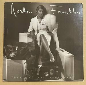 LP Aretha Franklin Love All The Hurt Away アレサ・フランクリン Jeff Porcaro Marcus Miller Louis Johnson