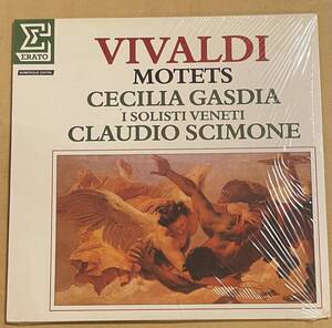 LP Antonio Vivaldi Cecilia Gasdia I Solisti Veneti Claudio Scimone Motets ERATO クラウディオ・シモーネ ヴィヴァルディ