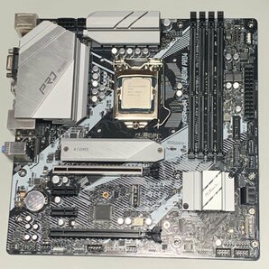 【中古】ASRock Z490M Pro4 Celeron G5900 パネル等付属 / LGA1200 Intel第10世代 MicroATXの画像1