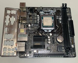 【中古】ASRock H81M-ITX Core i7-4790S / Mini-ITX LGA1150