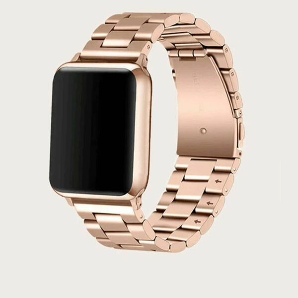 Apple Watch アップルウォッチ　メタルバンド　ローズゴールド