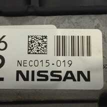 平成28年 ノート E12 前期 純正 エンジンコンピューター ECU HR12 NEC015-019 中古 即決_画像4