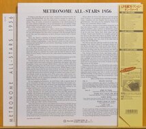 ●帯付ほぼ美品!高音質盤!MONO!★Zoot Sims/Art Blakey/Count Basie/Ella Fitzgerald他「Metronome All-Stars 1956」USオリジLP #60839_画像2