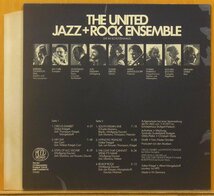 ●美盤!ダブル洗浄済!★The United Jazz + Rock Ensemble『Live Im Sch tzenhaus』 GerオリジLP #60806_画像2