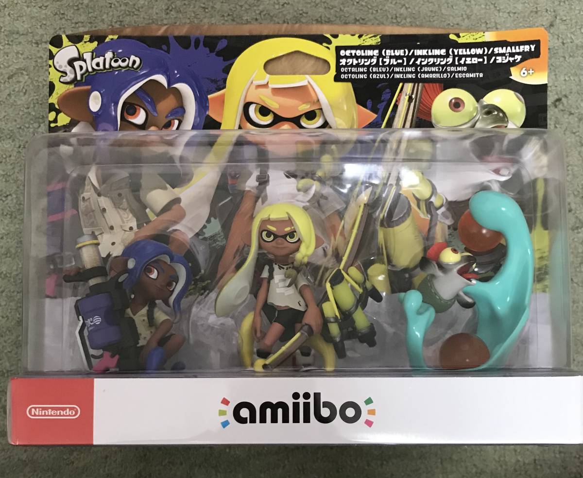 お手軽価格 - 新品未使用 スプラトゥーン amiibo トリプルセット