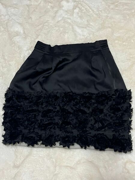 ローズバッド　スカート　ブラック　サイズ1