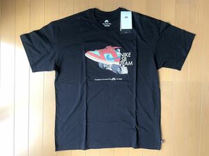 Lサイズ NIKE SB DUNK TEAM T-SHIRT ナイキ SB ダンク チーム S/S TEE FJ1138-010 ブラック Tシャツ