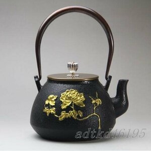 新入荷★高品質 老鉄瓶 素肌鉄瓶 未塗装鉄器 提梁壺 対応 鉄やかん 鉄分補給 鉄びん