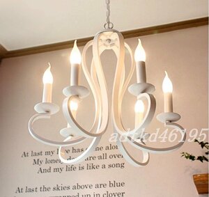  art goods * beautiful goods simple modern . antique manner chandelier lamp 6 light 