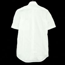 【新品 未使用】 CHRISTIAN ORANI クリスチャンオラーニ COOL BIZ 半袖 シャツ ワイシャツ Sz.S　メンズ 白 ビジカジ　A3T08361_7#A_画像2