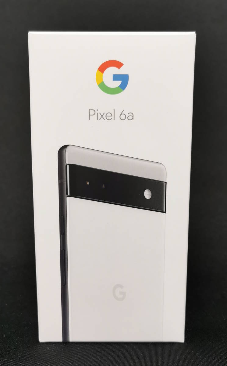au/UQ ピクセルGoogle pixel 6a 白色Chalk チョークホワイト128GB