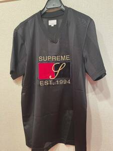 supreme 16ss velvet rogo mesh stripe tee メッシュTシャツ　Sサイズ ブラック