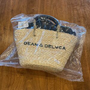 新品 小 別注 ビームス クチュール DEAN & DELUCA × BEAMS COUTURE 保冷 カゴ バッグ 小 ディーン & デルーカ 手刺繍 コラボ 別注 レア